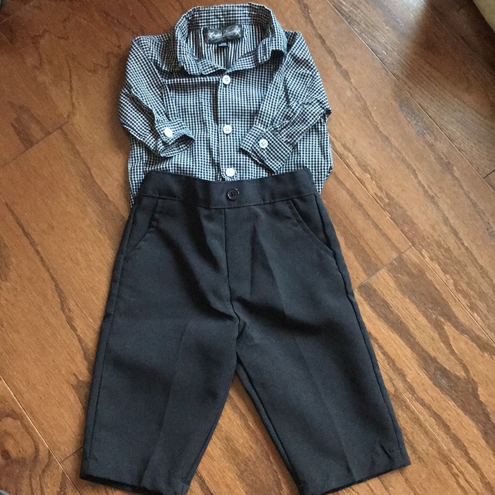 English Laundry fancy kids set 12m